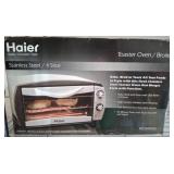 Haier RT0400SS Toaster Oven Broiler
