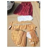 Curtain Panels and Rods Assorted