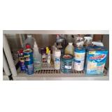 Household Cleaners and Supplies Lot