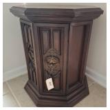 Wooden Octagonal Cabinet 18x18x24 Inches