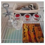 Decor Collection: Bell Opener, Candles, Shell