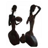 Turtle King Corp African-Style Figurines Set