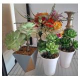 Artificial Succulent Arrangements