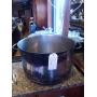 LARGE SS POT 20" X 12"