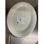 LOT OF 12 PLASTIC OVAL PLATTERS 11"