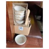 LOT 19 NEW CAC 6" BOWLS