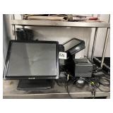 SAM4S POS - 3 SCREENS 1 CASH DRAWER 6 PRINTERS