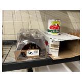 LOT ASSORTED FOOD & DRINKS & PAPER GOODS