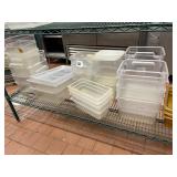 LOT PLASTIC BINS