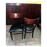METAL FRAME CUSHION SEAT CHAIRS