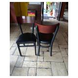 METAL FRAME CUSHION SEAT CHAIRS