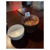 LOT 8 ASSORTED BOWLS