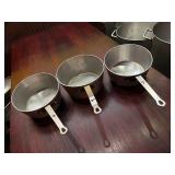 ASSORTED SAUCE POTS