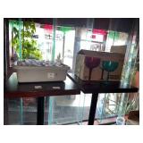 BOXES ASSORTED PLASTIC STEMWARE