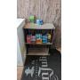 WOOD SHELF 23-1/2" X 11-3/4" X 29" - NO CONTENTS