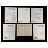 Vintage Creek Chub Letterhead