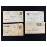 Early Creek Chub 'Picture' Envelopes