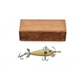 Early Heddon No.102 Wooden Box