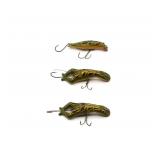 3 Heddon Luny Frogs
