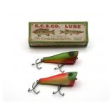 Creek Chub Fire Lacquer Plunkers