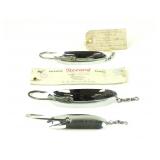 3 Pflueger Record Spoons