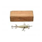 Early Heddon No.102 Wooden Box