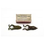 Hasting's Weedless Rubber Frogs