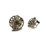 Ideal No. 2 & Carlton Gem Fly Reels