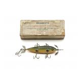 Heddon's 'Dowagiac' Wooden Minnow Box