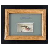 Framed Bill Hrinko Salmon Fly