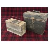 Early Lucas Floating Minnow Bucket