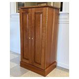 Custom Cherry Fly Tying Cabinet