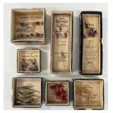 7 Early Weber Boxed Flies