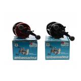 2 Boxed Ambassadeur Casting Reels
