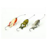3 Heddon Spoon-y Frogs