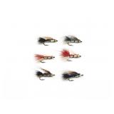 6 O.C. Tuttle 'Top Knot' Flies