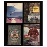 4 Vintage Heddon Catalogs
