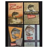 4 Vintage Heddon Catalogs