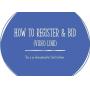 HOW TO REGISTER & BID: *Read, don't bid here*