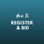 AUCTION REGISTRATION & BIDDING INSTRUCTIONS