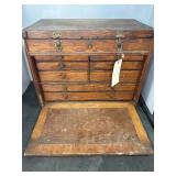 WOODEN MACHINIST TOOL CHEST