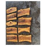 9 APPLE WOOD 1" THICK ROUGH CUT SLABS