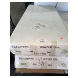 (9) 16" X 36" UNFINISHED CABINET DOORS