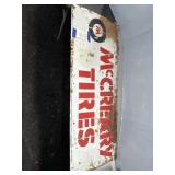 METAL MCCREARY TIRES SIGN