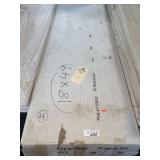 (4) 18" X 49" UNFINISHED CABINET DOORS