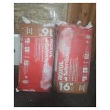 4 BAGS OF INSULATION 16" X 3" X 47"
