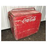 VINTAGE METAL COCA-COLA COOLER