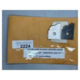 WILLIAMS & HUSSEY MOULDING KNIVES - PANEL MOLDING