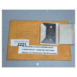 WILLIAMS & HUSSEY MOULDING KNIVES - CROWN BACK