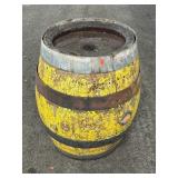 WOOD BEER BARREL - THE WEST END BREW CO., UTICA NY